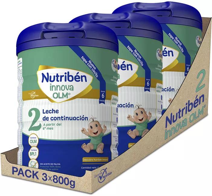 Nutribén Innova 2 Leche de Continuación 3x800 gr