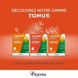 Vitavea Vitamine C 1000mg Energie au quotidien 24 comprimés à croquer