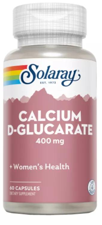 Solaray D-Glucarato Calcio 400mg 60 Capsule