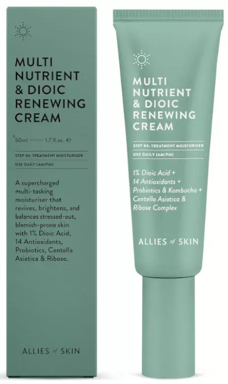 Allies of Skin Multi Nutrient &amp; Dioic Vernieuwende Crème 50 ml