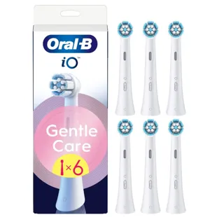 Oral-B iO Gentle Care Electric Toothbrush Replacement Parts, 6-Pack