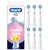 Oral-B iO Gentle Care Electric Toothbrush Replacement Parts, 6-Pack