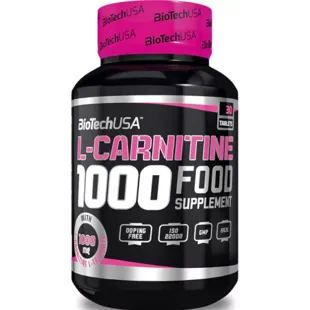 Biotech Usa L-Carnitine 1000 mg 30 Tablets