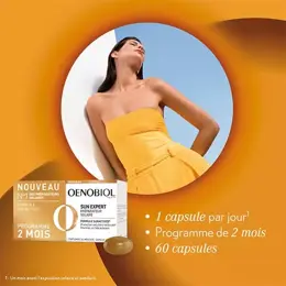 Oenobiol Sun Expert Préparateur Solaire Lot de 2 x 30 gélules