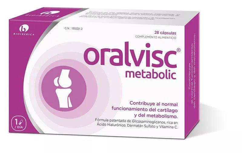 Bioiberica Oralvisc Metabolic 28 Capsulas