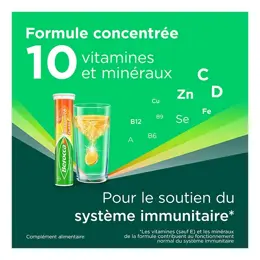 Berocca Immunité Flash Vitamine D et C Zinc Fer 30 comprimés effervescents