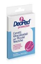 DeoPed Protection Cerotti Idrocolloidali Piccole Vesciche Taglia Piccola 5 Pezzi