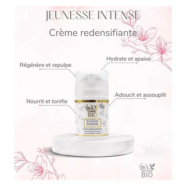 Belle Oemine Jeunesse Intense Crème Peaux Matures Bio 50ml