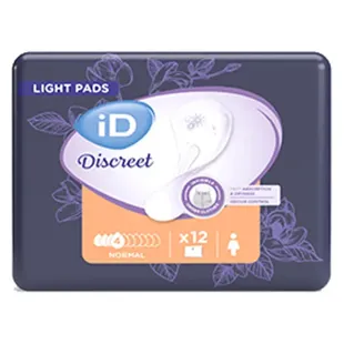L&R iD Light Protection Anatomique Fuites Légères Mini Plus 25,7 x 9,2cm