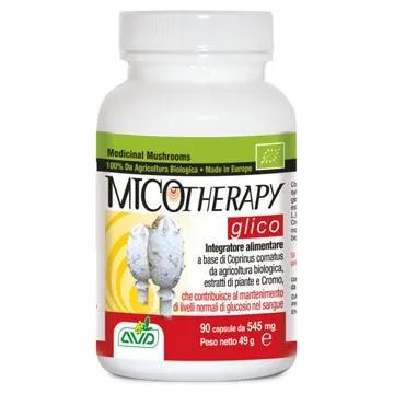 Micotherapy Glico Integratore di Funghi Medicinali 90 Capsule