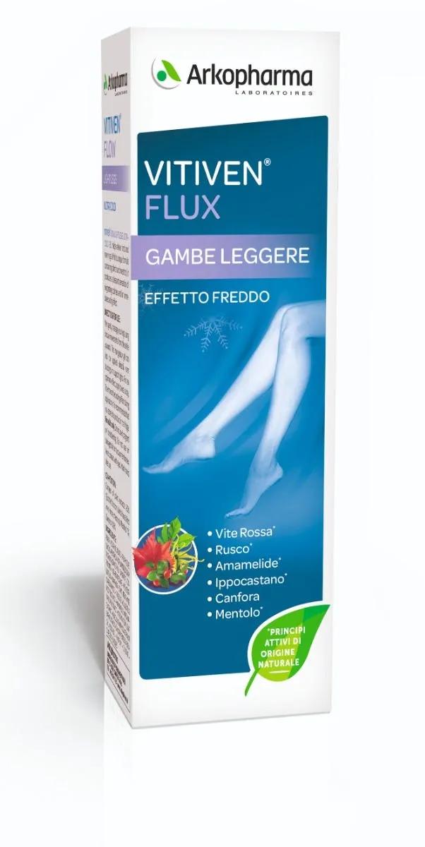 Vitiven Flux Gel Effetto Ghiaccio Per Gambe Pesanti 150 ml