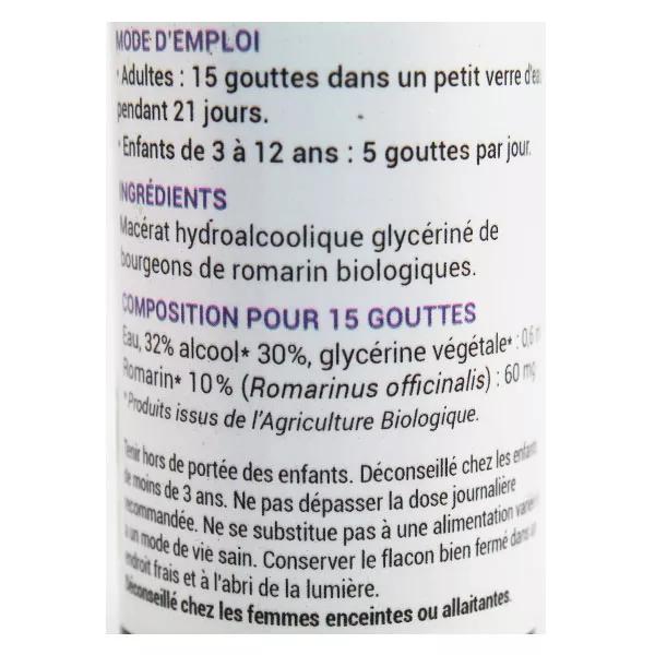 Oemine Macerado de Glicerina de Romero BIO 30ml