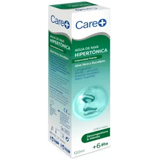 Care+ Hypertonic Seawater Nasal Spray Strong Intensity 120 ml