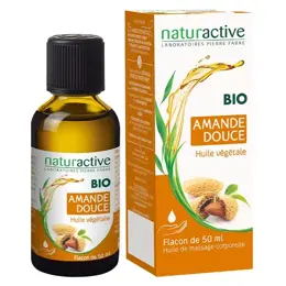 Naturactive Huile Végétale Bio Amande Douce 50ml