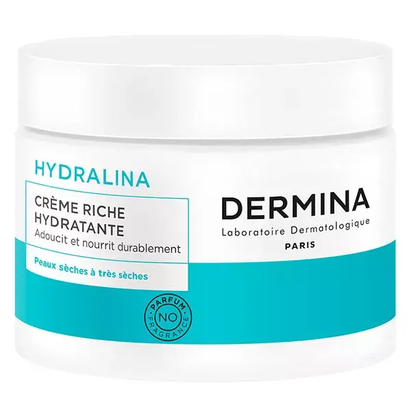Dermina - Hydralina - Crema Hidratante Rica 50ml
