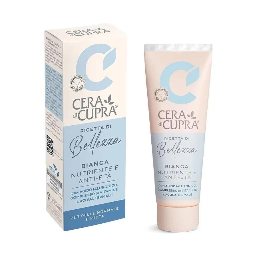 Cera di Cupra Crema Bianca Nutriente ed Anti-Age per Pelle Normale e Mista 75 ml