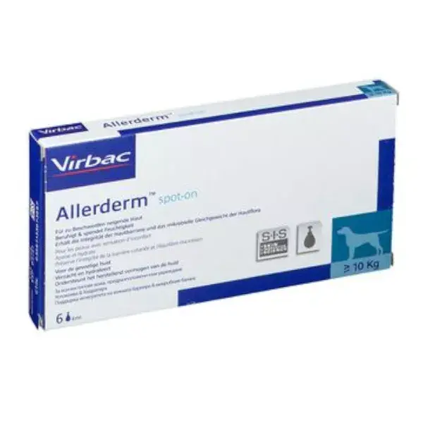 Virbac Allerderm Spot On 4ml 6 units