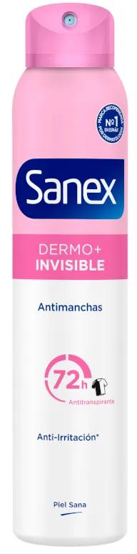 Sanex Dermo+ Déodorant Anti-Transpirant Invisible Spray 72H Spray 200 ml