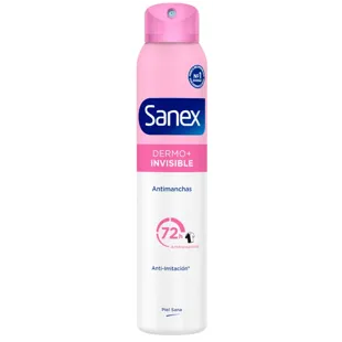 Spray Sanex Dermo+ Invisible Desodorante Antitranspirante 72H Spray 200 ml