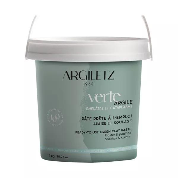 Argiletz Masa de Arcilla Verde Lista para Utilizar 1kg
