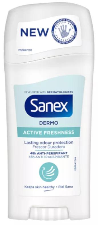 Sanex Déodorant Stick Fraîcheur Dermo Active 48h 65 ml