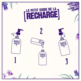 Le Petit Marseillais Pur Savon Liquide à l'Huile de Lavande Maxi Recharge 750ml