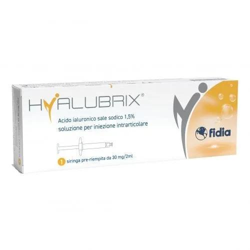 Hyalubrix Siringa Preriempita 30 mg/2 ml Acido Ialuronico Sale Sodico 1,5%