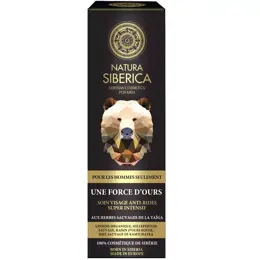 Natura Siberica - Soin Visage anti-rides Homme