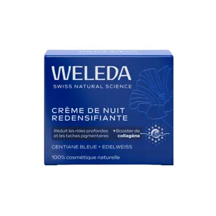 Weleda Gentiane Bleue & Edelweiss Crema Notte Ridensificante Bio 40ml