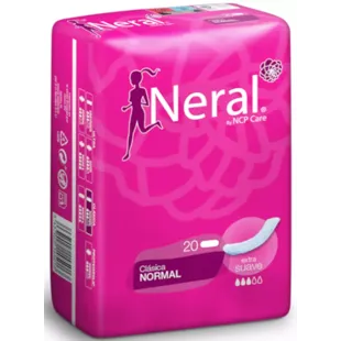 Neral Classic Normal Compressa 20 unidades