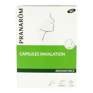 Pranarom Aromaforce Inalatore Biologico 15 capsule + Inalatore in omaggio
