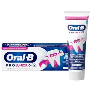 Oral-B Pro Junior Dentifrice 6-12 ans 75 ml
