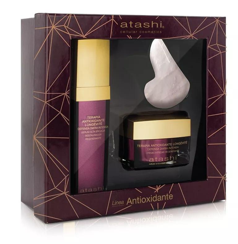 Atashi Cofre Terapia Antioxidante Creme 50ml + Sérum 50ml