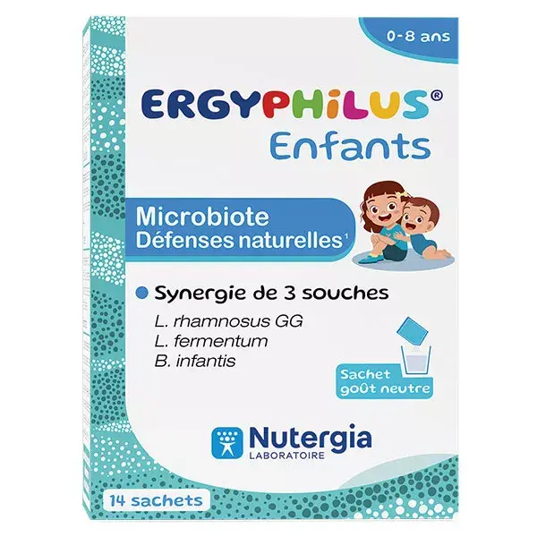 Nutergia Ergyphilus Enfants Probiotiques 14 sachets