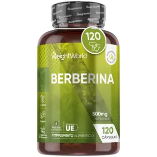 WeightWorld Berberine 500mg 120 Capsules