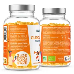 Nutri&Co Curcuma Bio Haute Absorption pour Articulations 60 gélules Vegan