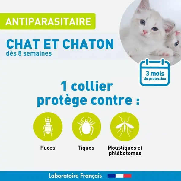 Vetoform Antiparasitaire Collier Chat & Chaton 35cm