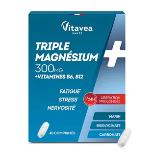 Vitavea Triplo Magnesio 300 mg Stanchezza, stress e nervosismo - 45 compresse