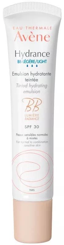 Avène Hydrance Optimale Creme Hidratante com Cor BB Hydrance Leve SPF30 40ml