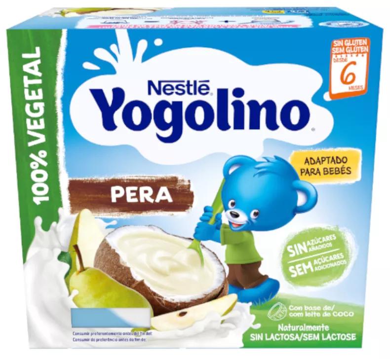 Nestlé Yogolino Coconut and Pear +6m 4x100 gr