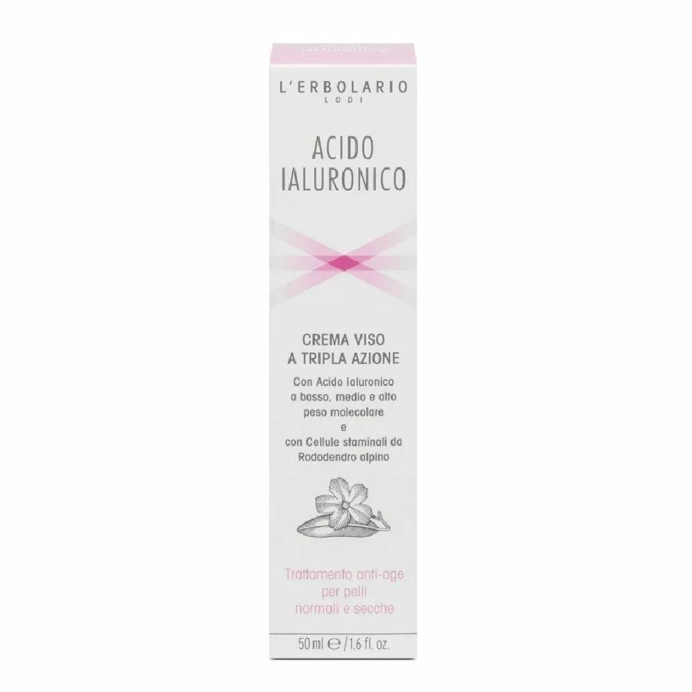 Crema Viso Acido Ialuronico Pelle Normale e Secca 50 ml