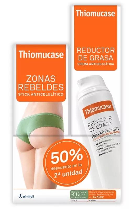 Thiomucase Creme 200ml + Stick Rebel Areas 75ml