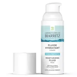 Laboratoires de Biarritz Soins Hydra-protect+ Fluide Hydratant Visage Bio 50ml