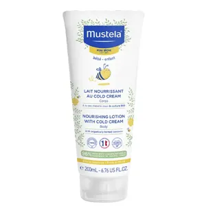 Mustela Latte Nutritivo al Cold Cream Pelle Secca 200ml