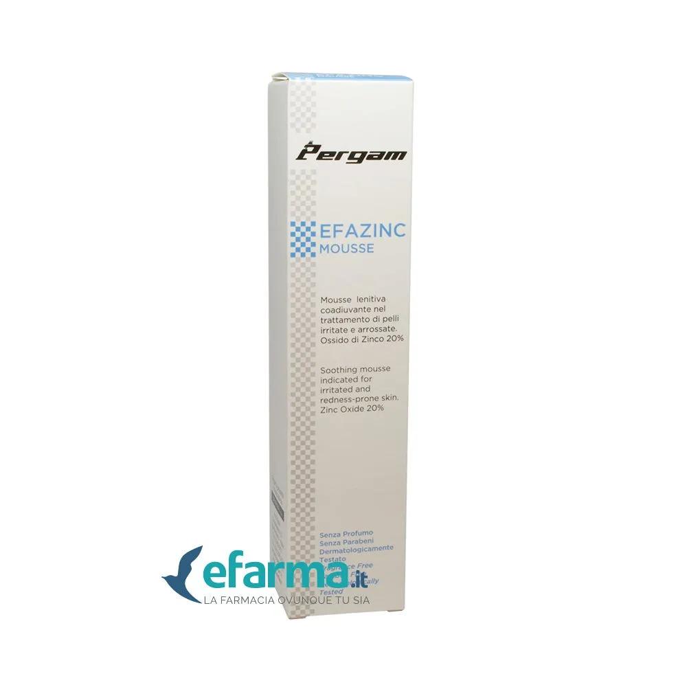 Pergam Efazinc Mousse Lenitiva Pelli Arrossate 100 Ml