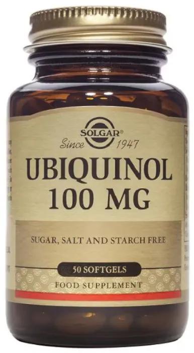 Solgar UBIQUINOL 100 mg (50) Gereduceerde vorm Co-Q10