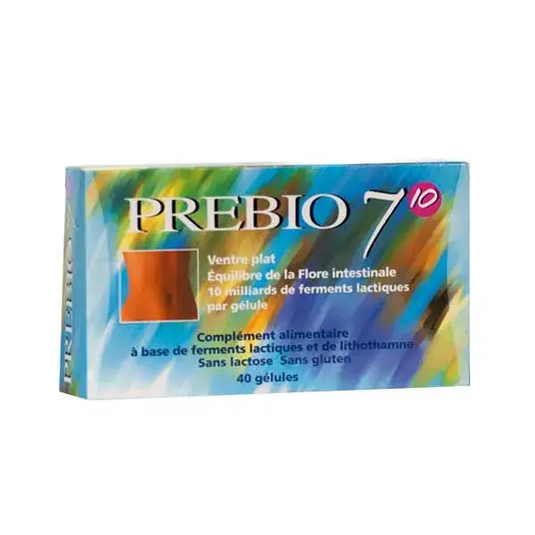 Exopharm Prebio 7 Probiotiques 40 gélules