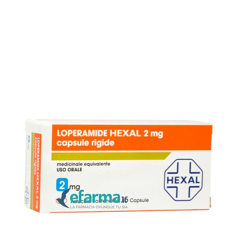 Loperamide Hexal 2 mg Diarrea 15 Capsule