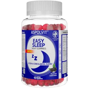 Aspolvit Easy Sleep Blackberry Flavor 60 Gummies