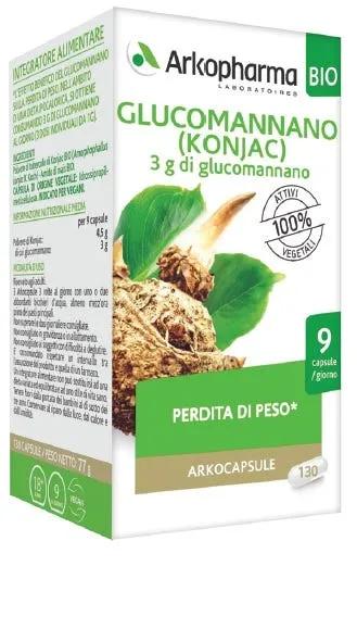 Arkocapsule Glucomannano Integratore Per Favorire La Perdita Di Peso 130 Capsule